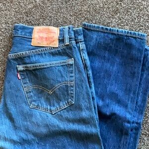 Levi's Blue Straight Jeans